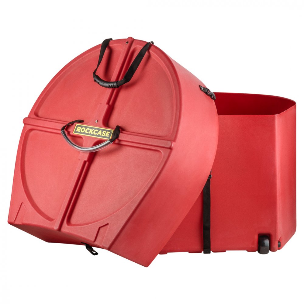 Кейс ROCKCASE®️ под басовый барабан 22", красный