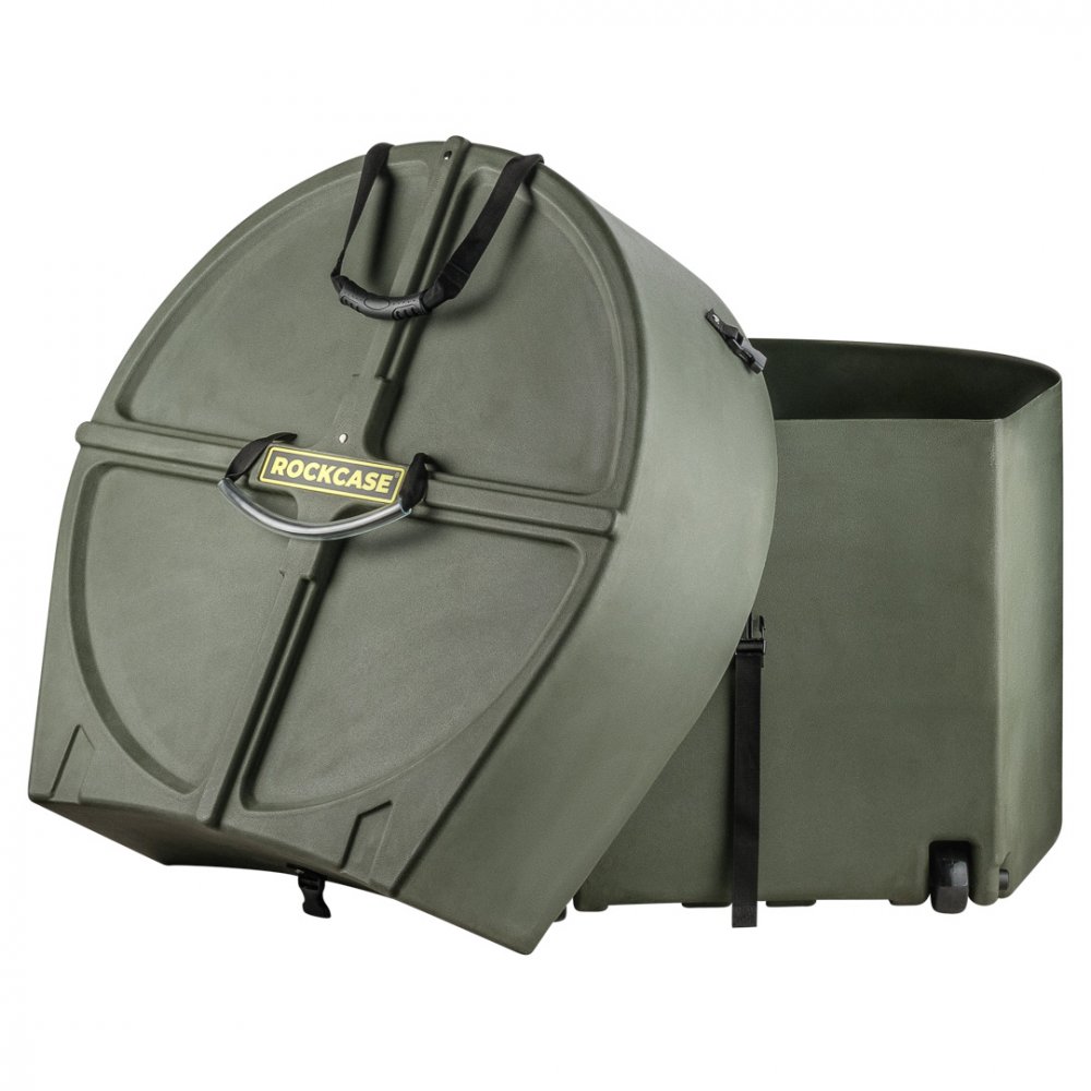 Кейс ROCKCASE®️ под басовый барабан 22", зеленый